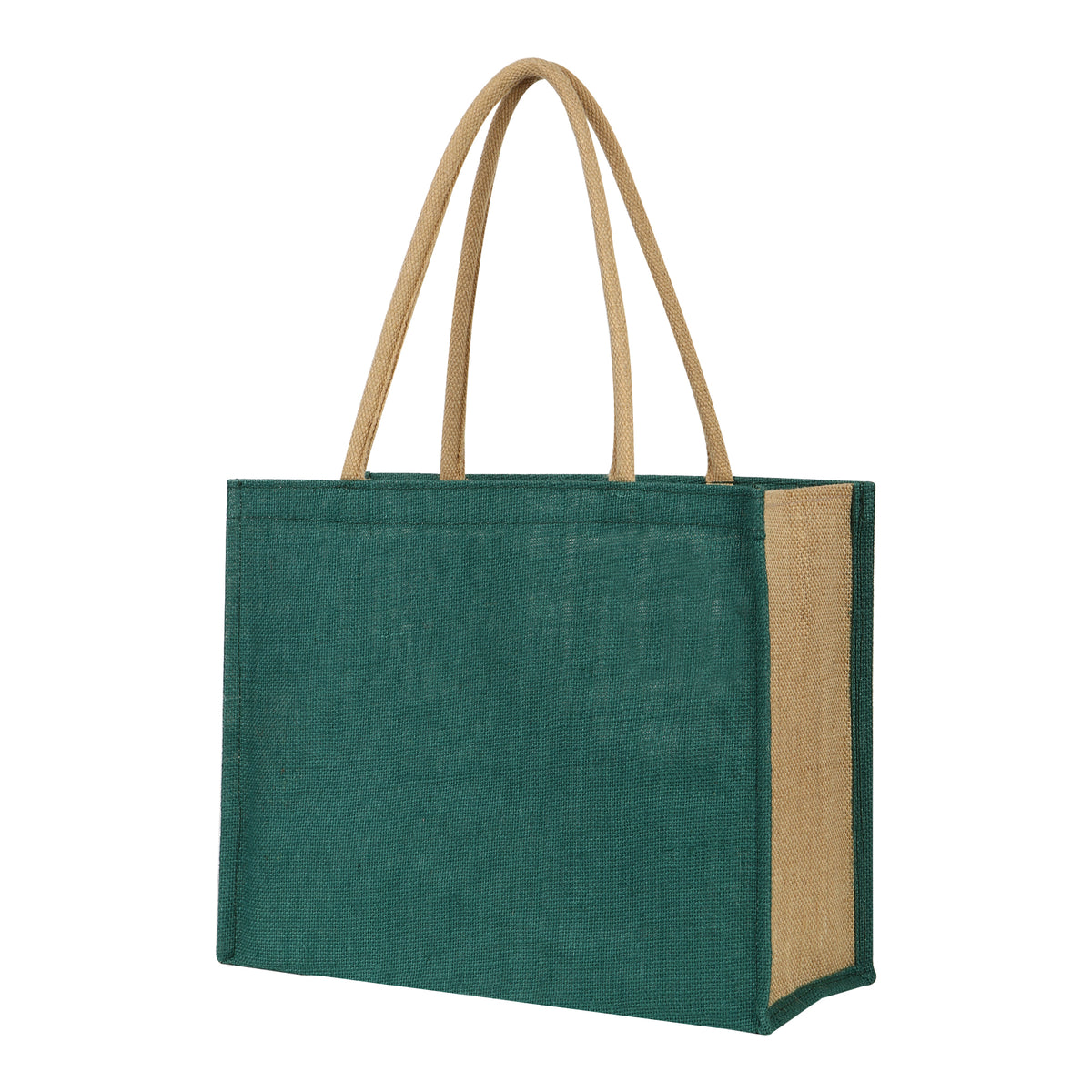 Eco Friendly Jute Unisex Vegetable Grocery Travel Shopping Tote Bag Pack of 1