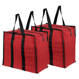 Multipurpose Large Heavy Duty Storage Organizer Reusable Canvas Shopper Bag
