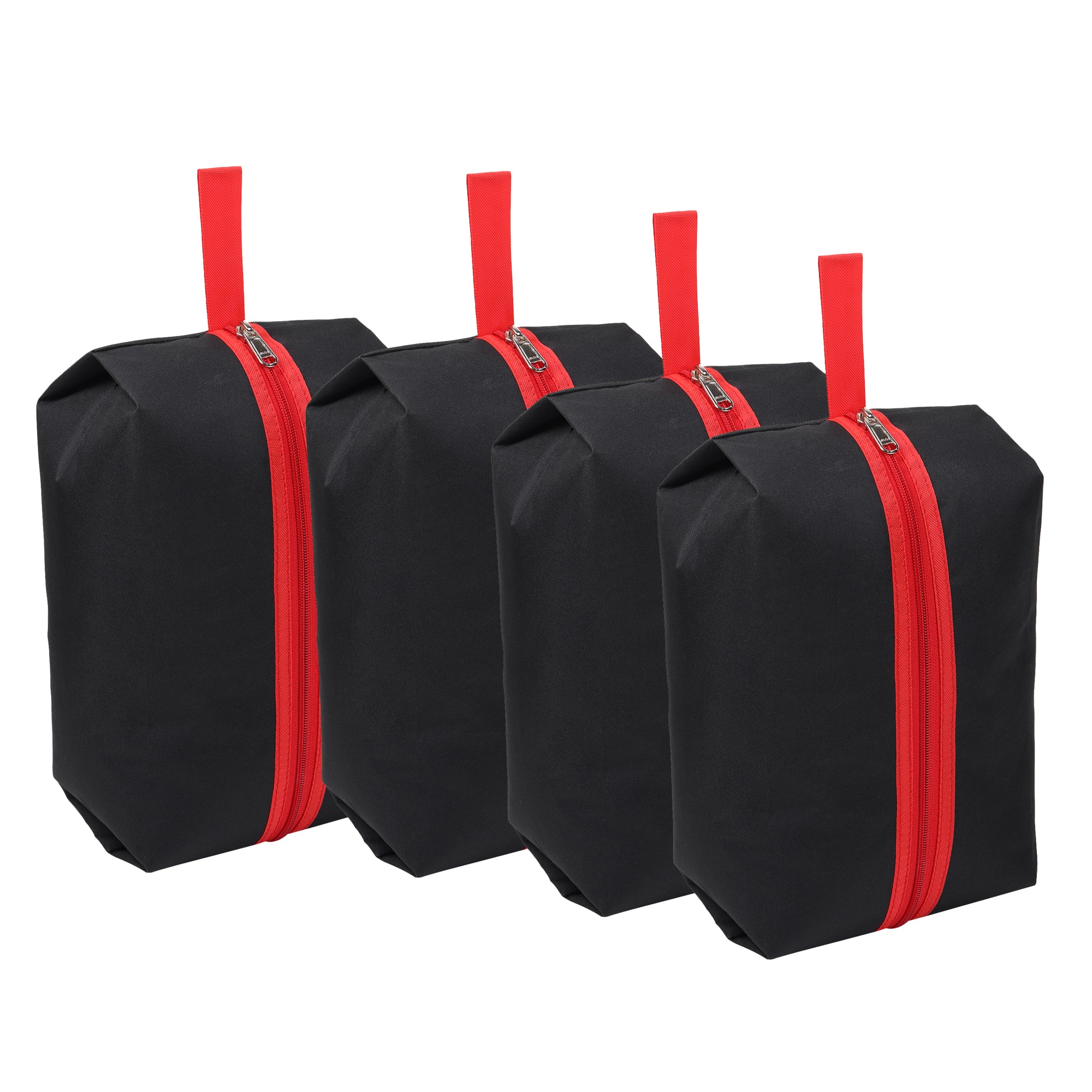 Black Polyester Travelling Shoe Storage Bag Size Regular